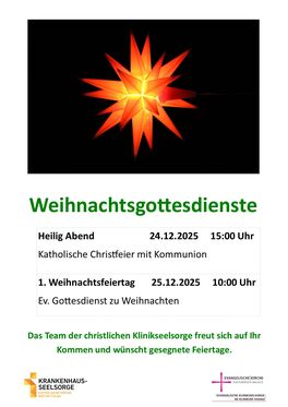 Weihnachtsgottesdienst 2025